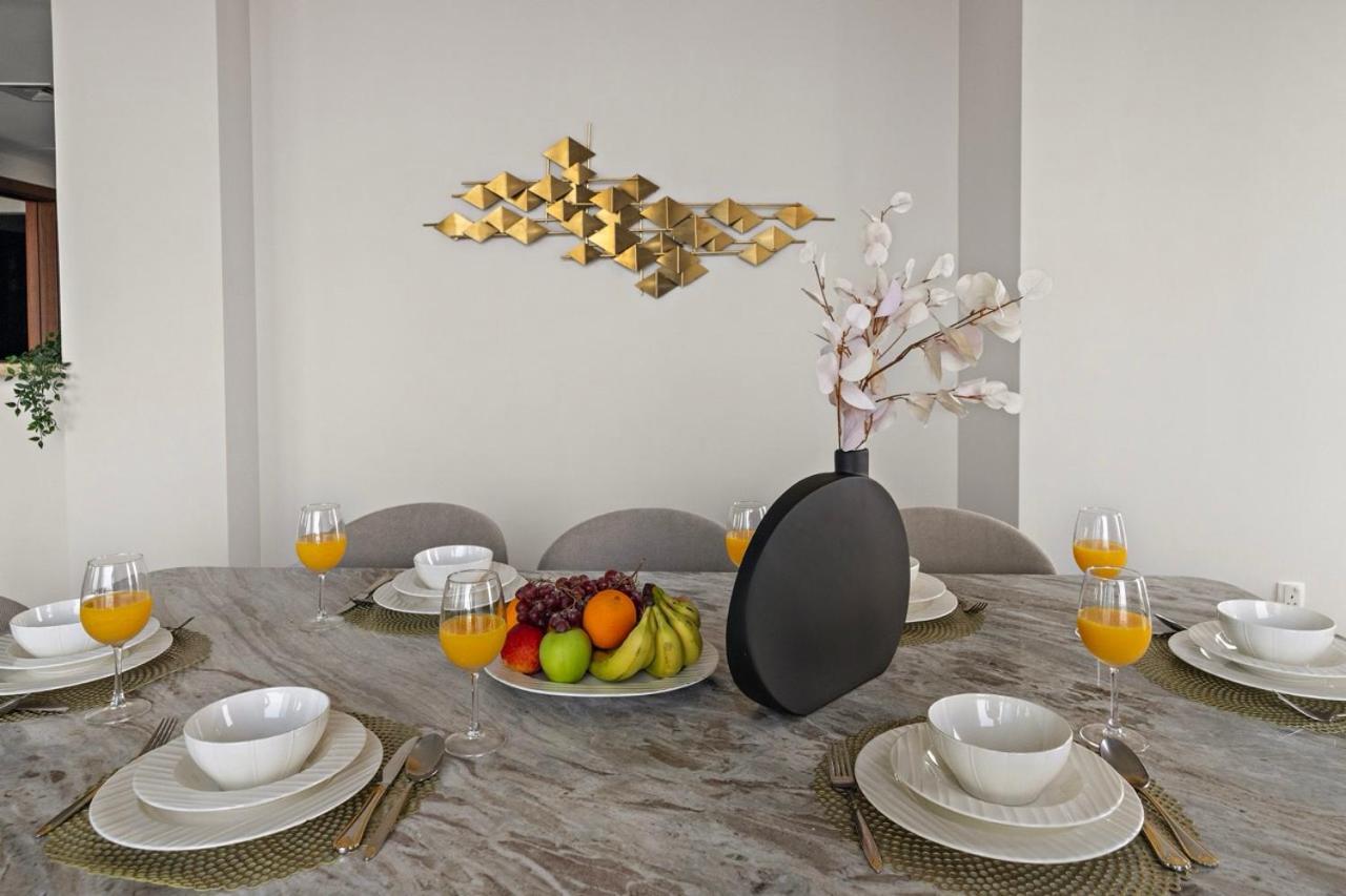 First Class 3Br With Full Burj Khalifa And Fountain View Dubái Exterior foto