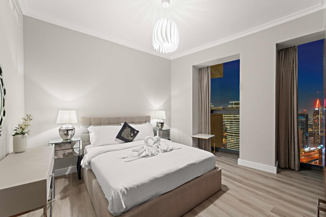 First Class 3Br With Full Burj Khalifa And Fountain View Dubái Exterior foto